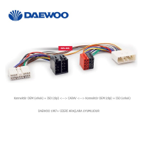 Daewoo  İso T Kablo Orjinal Dönüştürme Soketi