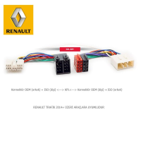 Renault Trafic İso Kablo Orjinal Dönüştürme Soketi