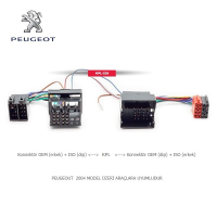 Peugeot İso T Kablo Orjinal Dönüştürme Soketi