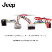 Jeep Uyumlu İso T Kablo Orjinal Dönüştürme Soketi
